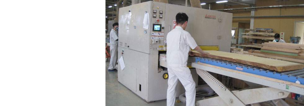 巾広仕上加工|株式会社ビシュウ｜スライド画像１